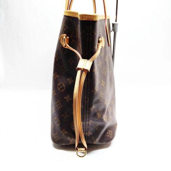 Authentic Louis Vuitton Neverfull PM Brown Monogram Tote Bag mn1300-111825 - Picture 4 of 16